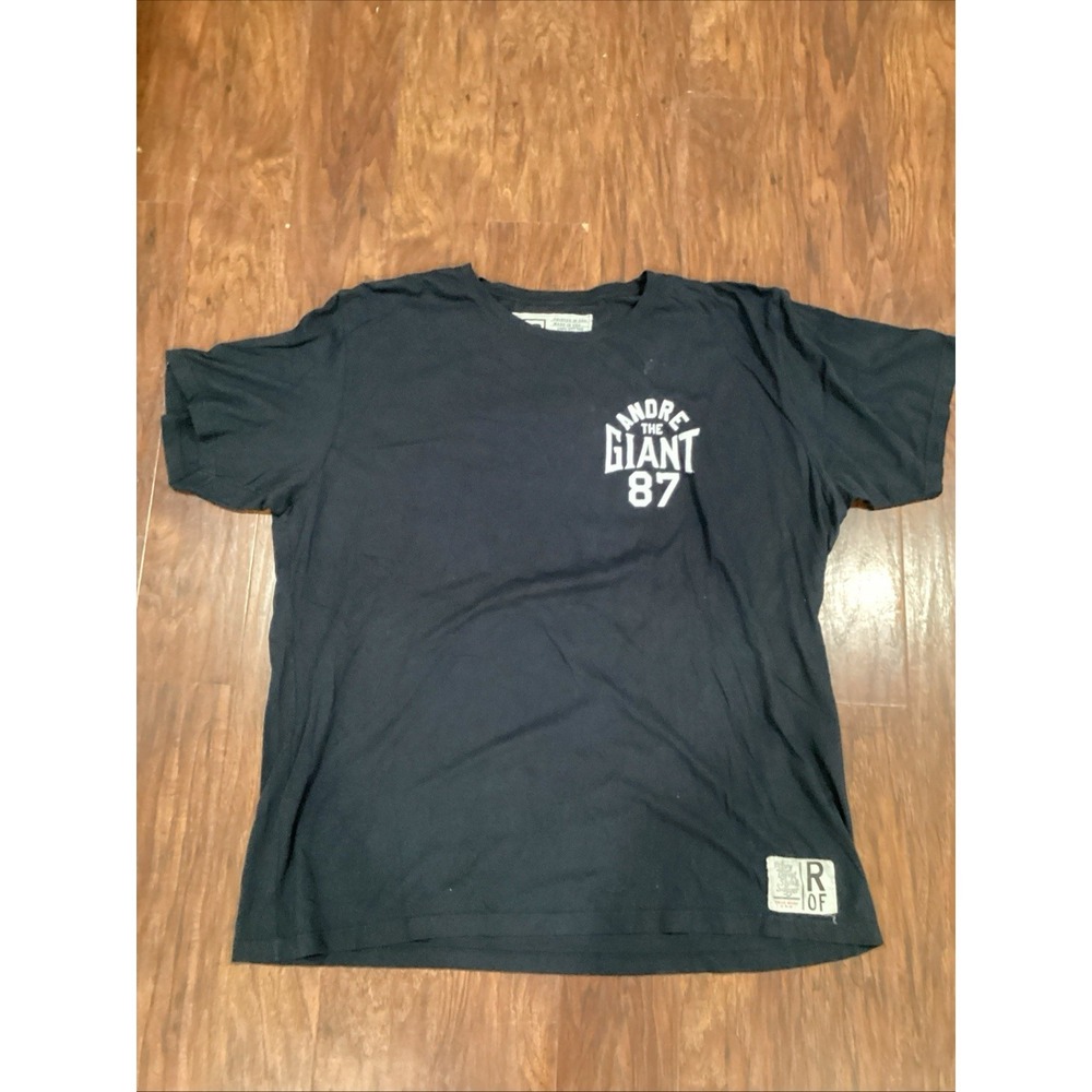 Mens Large Andre The Giant Graphic Tee Wreslting USA Made 4XL